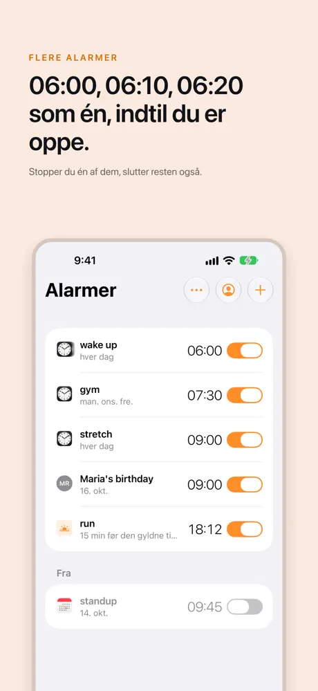 alarms