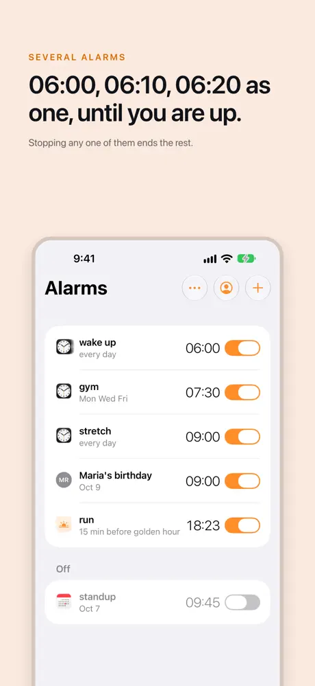 alarms