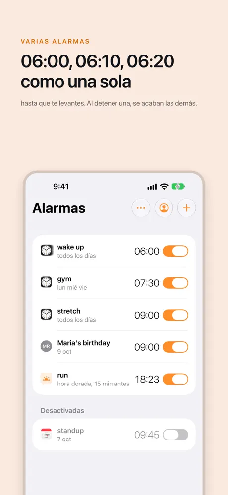 alarms
