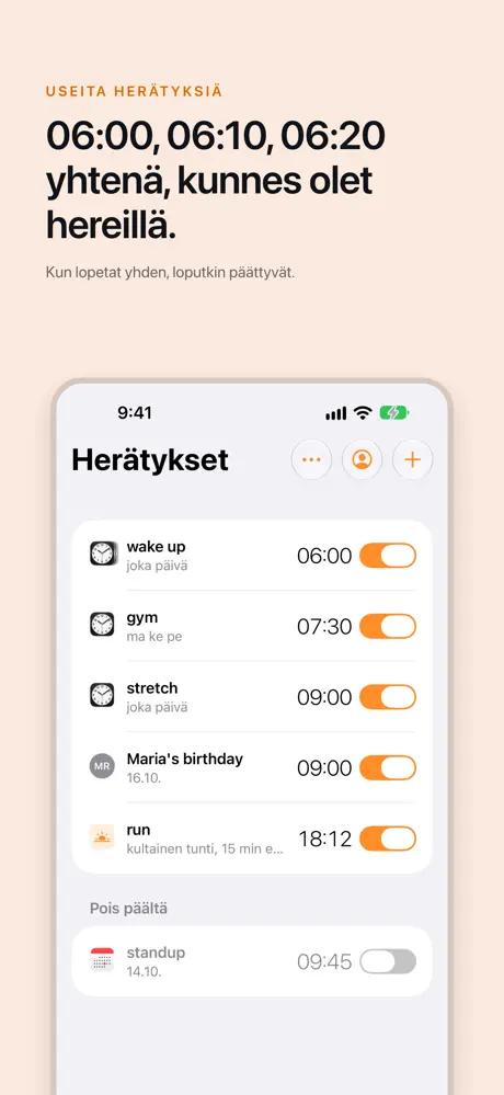 alarms