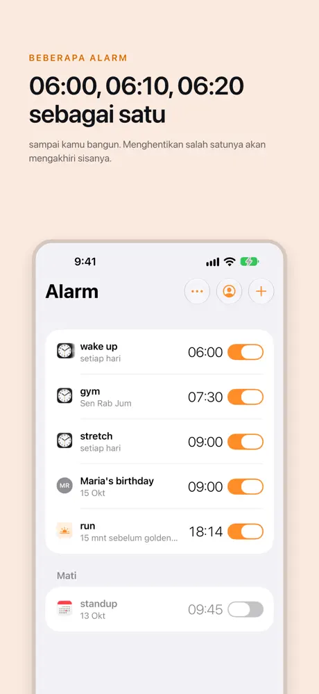 alarms