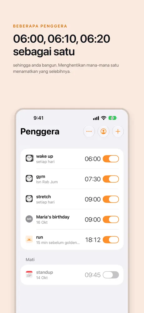 alarms