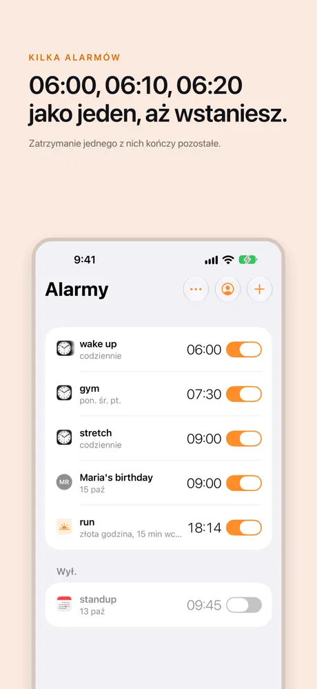 alarms