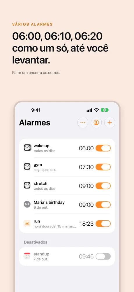 alarms