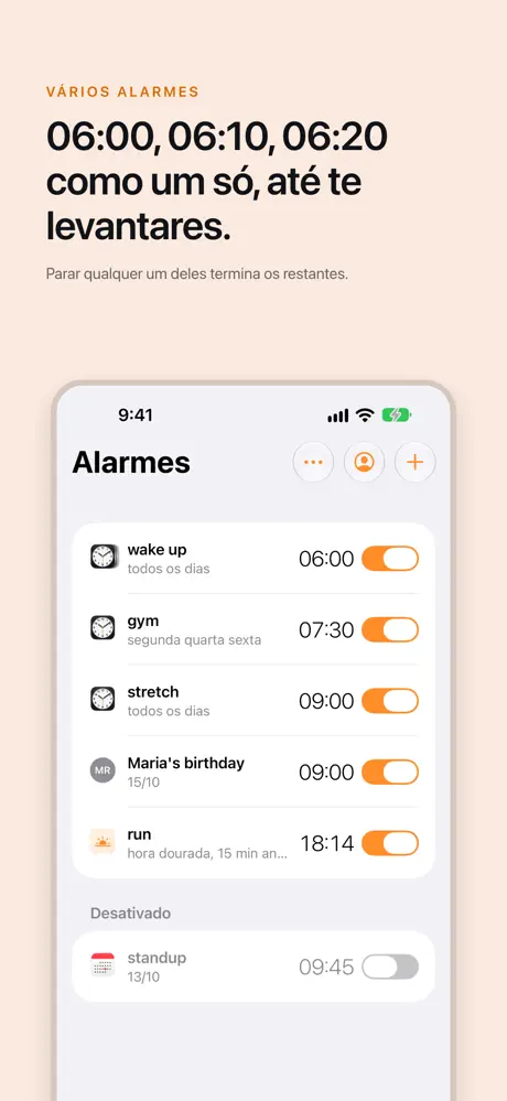 alarms