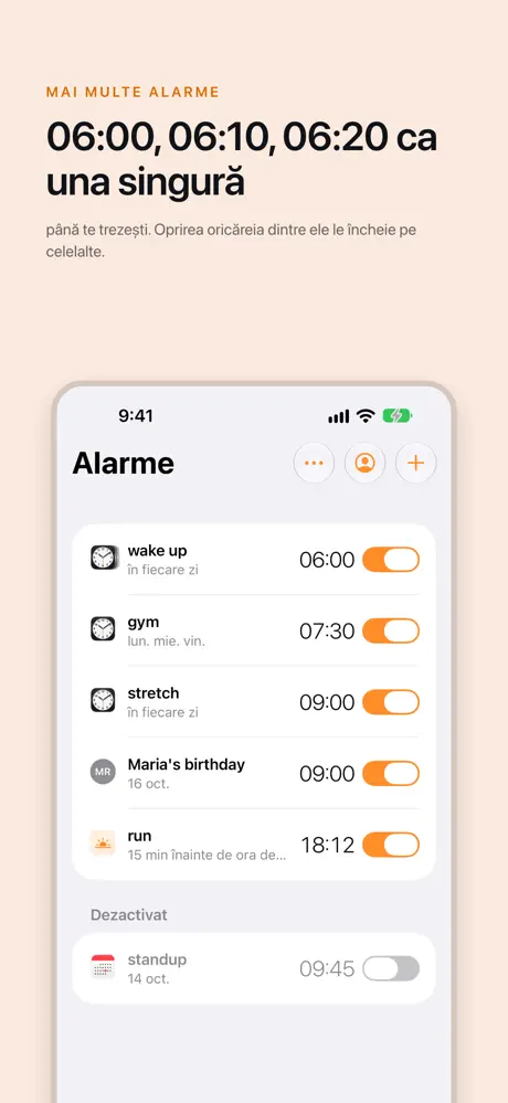 alarms